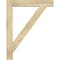 Ekena Millwork Traditional Block Rough Sawn Bracket, Douglas Fir, 4"W x 30"D x 38"H BKT04X30X38TRA05RDF - alternate 2
